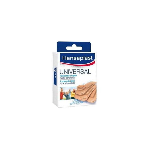 HANSAPLAST UNIVERSAL APOSITO ADHESIVO SURTIDO 40 STRIPS