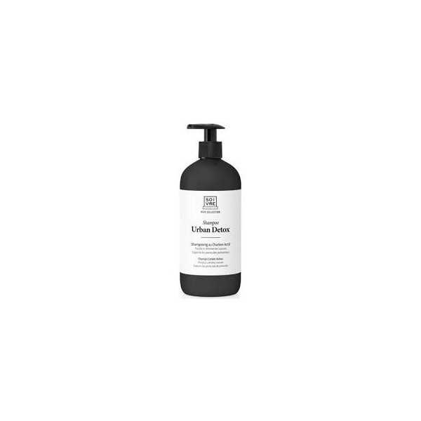 SOIVRE COSMETIC CHAMPU URBAN DETOX CARBON ACTIVO 1 ENVASE 500 ml