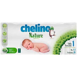 PAÑAL INFANTIL CHELINO NATURE T - 1 28 U