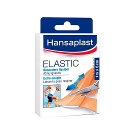 Hansaplast med elastic tira 1 m x 6 cm