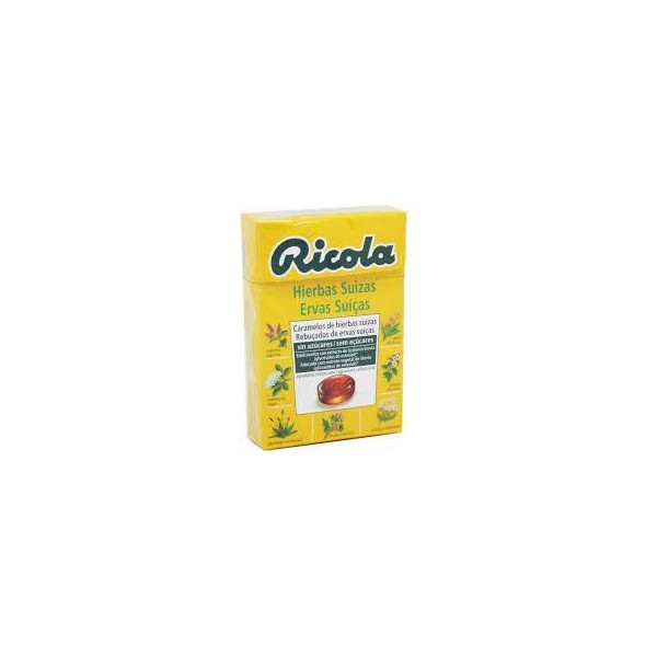 RICOLA CARAMELOS SIN AZUCAR HIERBAS CON STEVIA 1 ENVASE 50 g