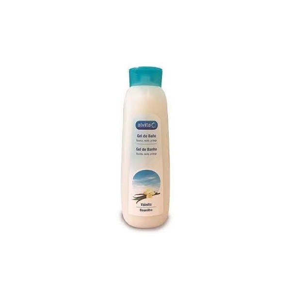 ALVITA GEL DE BAÑO VAINILLA 1 ENVASE 750 ml