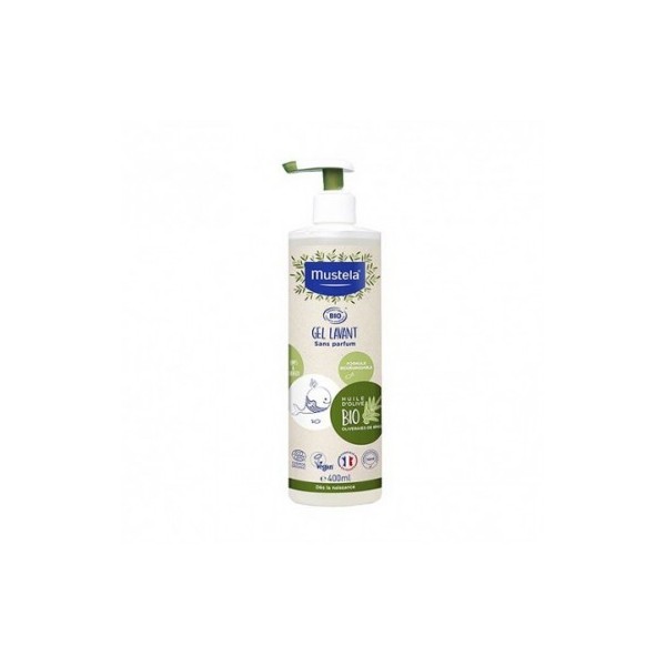 MUSTELA GEL CHAMPU BIO 1 ENVASE 400 ml CON DOSIFICADOR