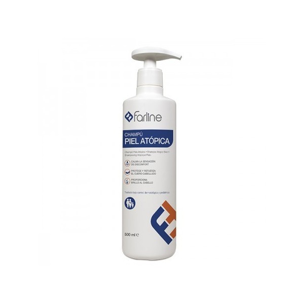 FARLINE CHAMPU PIEL ATOPICA 1 ENVASE 500 ml