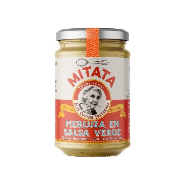 MITATA MERLUZA EN SALSA VERDE 1 TARRO 350 g