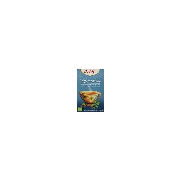 YOGI TEA REGALIZ MENTA INFUSION 17 BOLSITAS