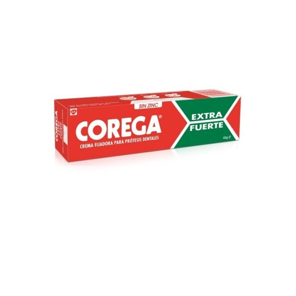 COREGA CREMA EXTRA FUERTE ADHESIVO PROTESIS DENTAL 1 TUBO 70 g SABOR MENTA