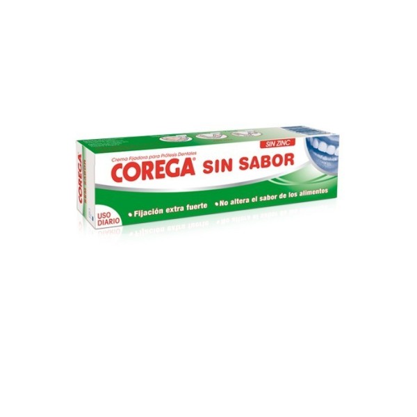 COREGA CREMA SIN SABOR ADHESIVO PROTESIS DENTAL 1 ENVASE 40 ml