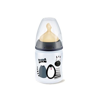 NUK BIBERON FC + PP LATEX BABY SAFARI 0-6 M 150 ML