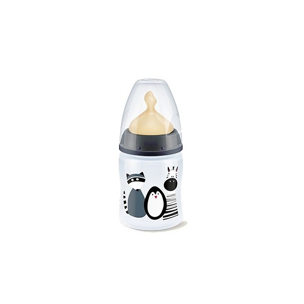 BIBERON FC + PP LATEX NUK BABY 0-6 MESES 1 UNIDAD SAFARI 150 ml