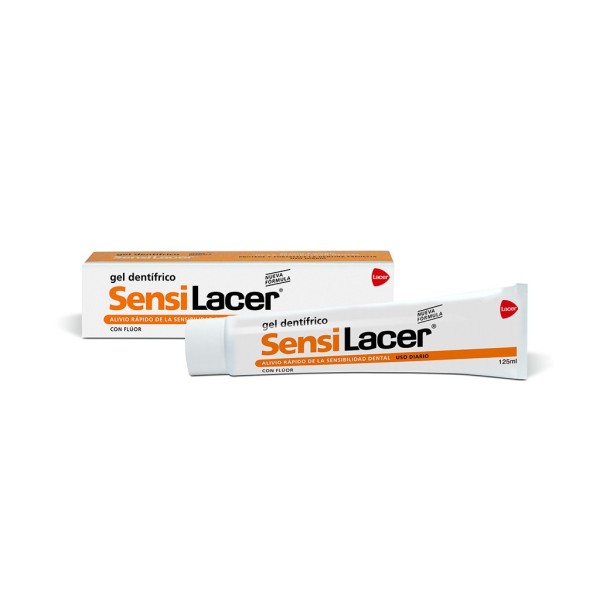 SENSILACER SENSIBILIDAD DENTAL GEL DENTIFRICO 1 TUBO 125 ml SABOR MENTA SUAVE