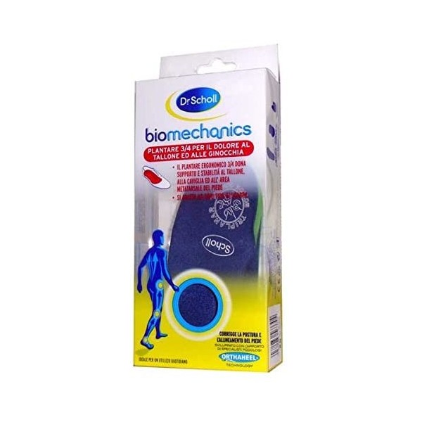 PLANTILLAS 3/4 BIOMECHANICS DR SCHOLL T/S (37-39)