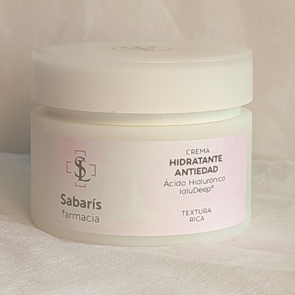 CREMA HIDRATANTE ANTIEDAD TEXTURA RICA 50 ML SABARIS FARMACIA