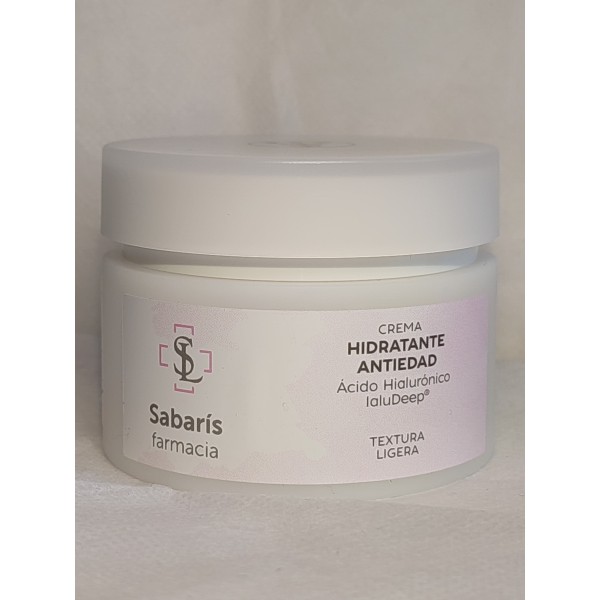 CREMA HIDRATANTE ANTIEDAD TEXTURA LIGERA 50ML SABARIS FARMACIA