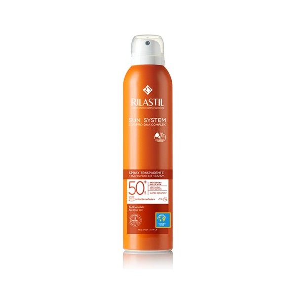 RILASTIL SUN SYSTEM 50+ SPRAY TRANSPARENTE 1 ENVASE 200 ml