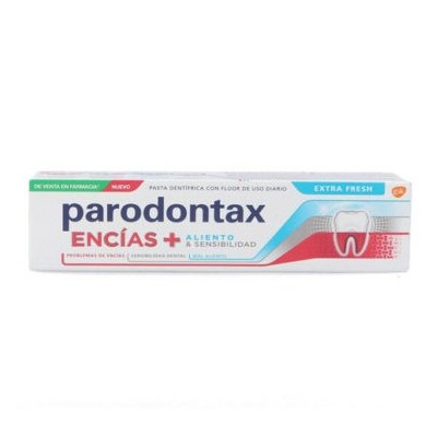 PARODONTAX ENCIAS + ALIENTO & SENSIBILIDAD  EXTRA FRESH 75 ML