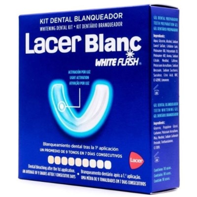 LACERBLANC WHITE FLASH KIT DENTAL BLANQUEADOR 