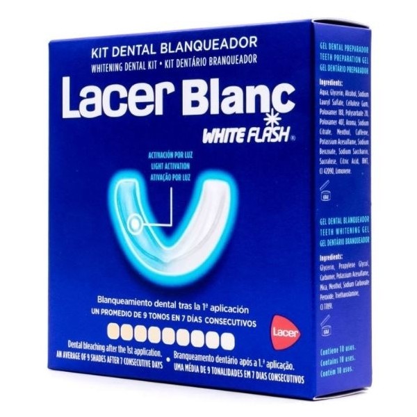 LACERBLANC WHITE FLASH KIT DENTAL BLANQUEADOR