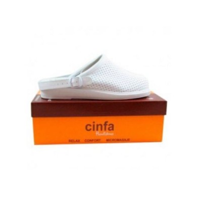 Zuecos blanco cinfa t/40 confort