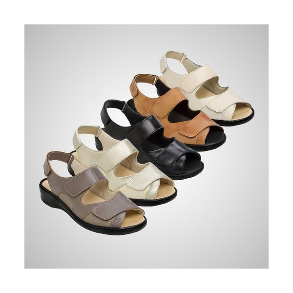 SANDALIA ARELI ELASTICA TAUPE M4218 EMO T/41