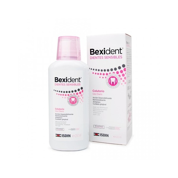 BEXIDENT DIENTES SENSIBLES COLUTORIO 1 ENVASE 500 ml