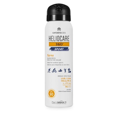 HELIOCARE 360º SPORT SPRAY PROTECTOR SOLAR SPF 50 1 ENVASE 100 ML