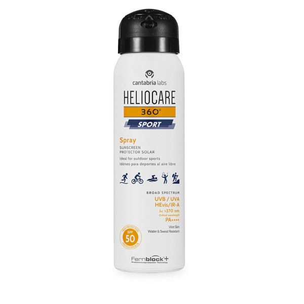 HELIOCARE 360º SPORT SPRAY PROTECTOR SOLAR SPF 50 1 ENVASE 100 ML