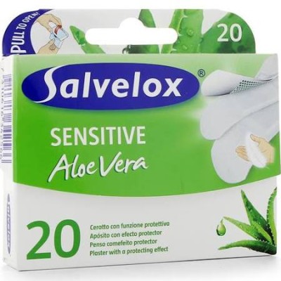 Salvelox sensitive aposito adhesivo aloe vera