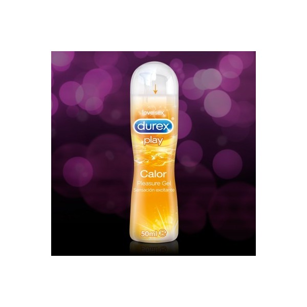 DUREX PLAY CALOR PLEASURE GEL LUBRICANTE HIDROSOLUBLE INTIMO 1 ENVASE 50 ml