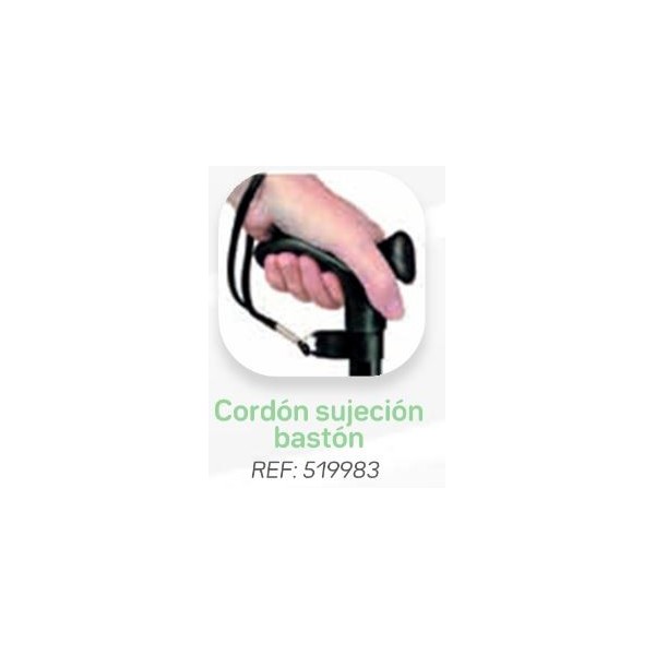 CORDON SUJETA BASTON NEGRO 519983 PRIM