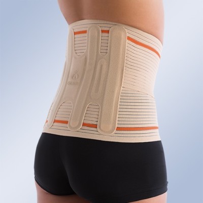 FAJA SACROLUMBAR SEMIRRIGIDA ALTA EV201/3 EVOTEC