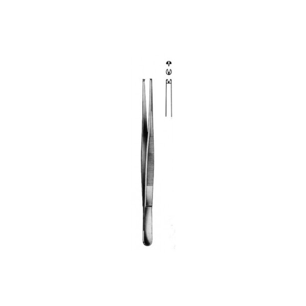 PINZA DISECCION 14CM C/DIENTE TALEXCO