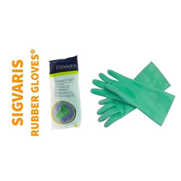 RUBBER GLOVES GUANTES PONEMEDIAS COMPRESION SIGVARIS T/M