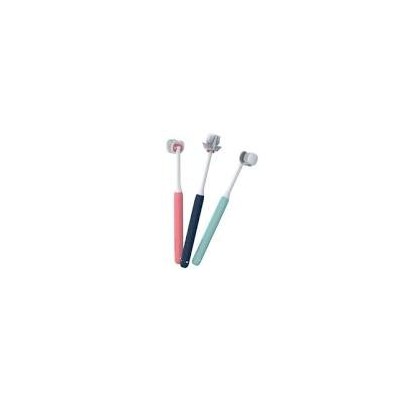 CEPILLO DENTAL ADULTO BALENE 1 UNIDAD MEDIO COLOR CORAL