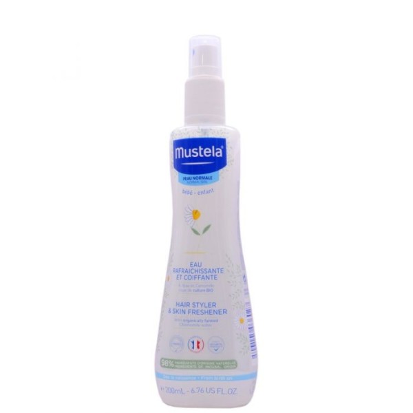 AGUA PARA PEINAR REFRESCANTE MUSTELA 1 ENVASE 200 ml