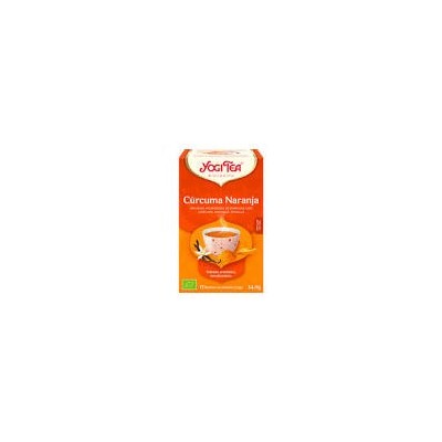 YOGI TEA CURCUMA NARANJA INFUSION 17 BOLSITAS