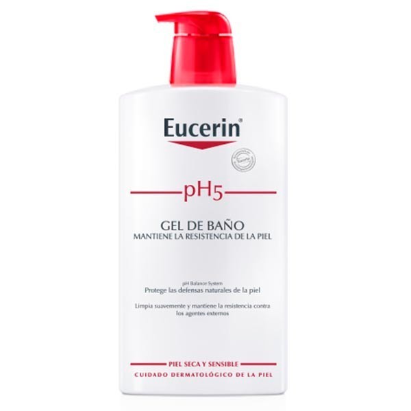 EUCERIN PIEL SENSIBLE PH-5 GEL DE BAÑO 1 ENVASE 400 ml