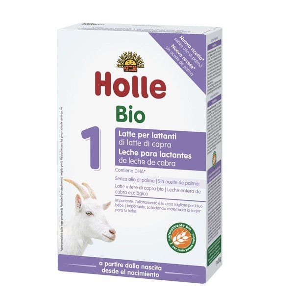 HOLLE 1 LECHE DE CABRA PARA LACTANTES 1 ENVASE 400 G