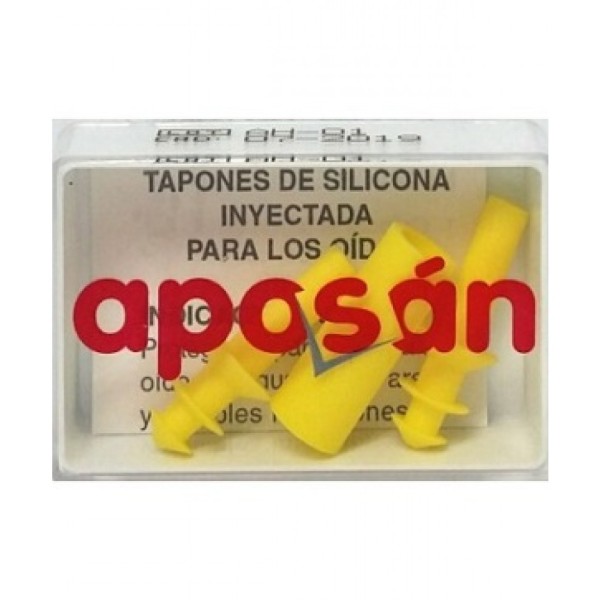 TAPONES OIDOS SILICONA APOSAN 2 UNIDADES NIÑO