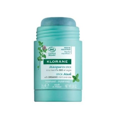 KLORANE MASCARILLA EN STICK A LA MENTA BIO Y ARCILLA 1 STICK 25 G