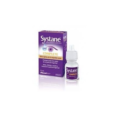 SYSTANE COMPLETE GOTAS OFTALMICAS LUBRICANTES SIN CONSERVANTES 1 FRASCO 10 ML