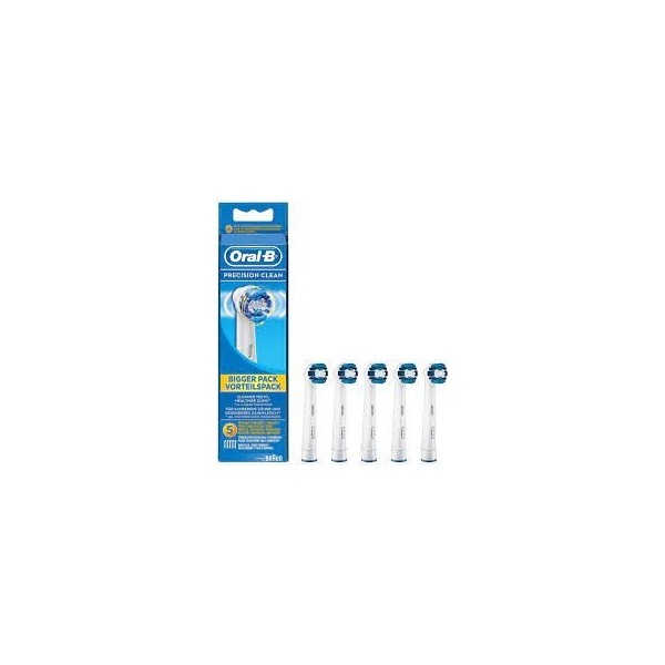 CEPILLO DENTAL ELECTRICO RECARGABLE ORAL-B PRECISION CLEAN EB20RB RECAMBIO 6 UNIDADES