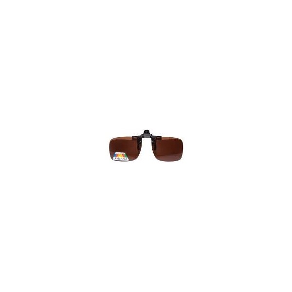 PROTECTOR CLIP ON GAFAS DE SOL MARRON