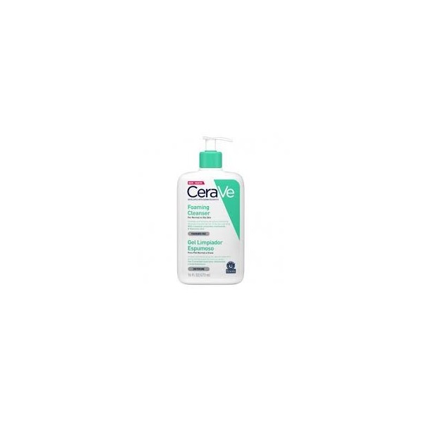 CERAVE GEL LIMPIADOR ESPUMOSO 1 ENVASE 473 ml