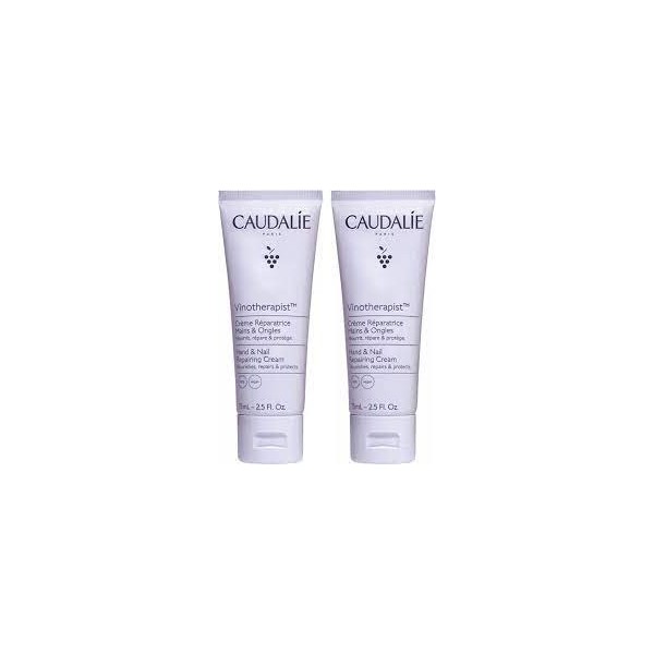 CAUDALIE VINOTHERAPIST CREMA MANOS Y UÑAS 2X75 ML