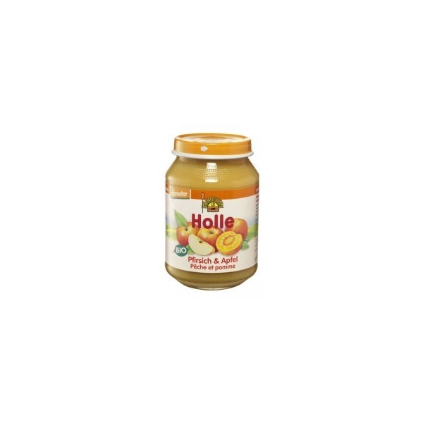 HOLLE POTITO MANZANA Y MELOCOTON 190G