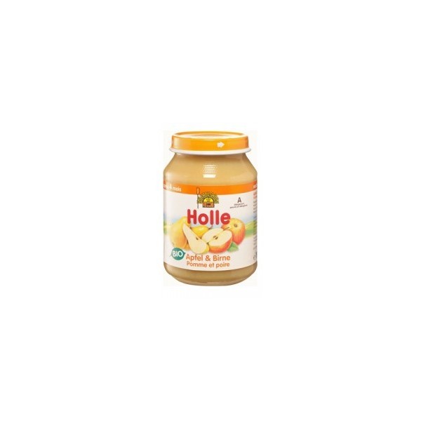 HOLLE POTITO MANZANA Y PERA 190G