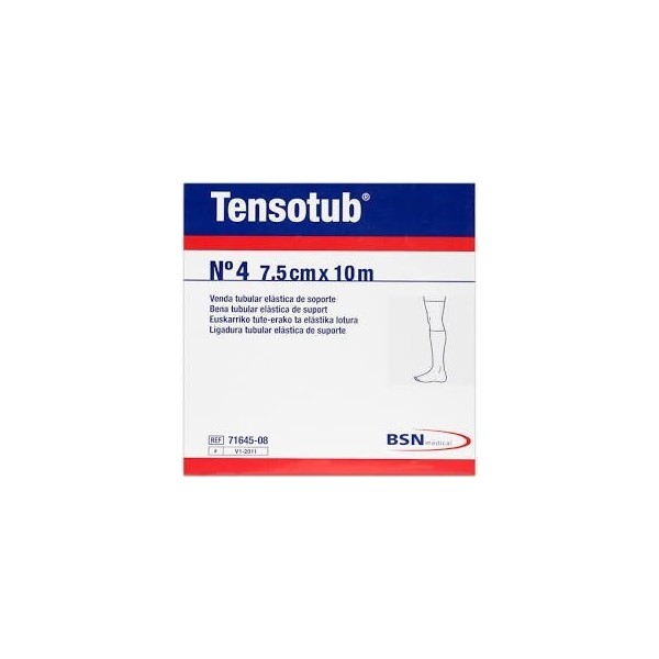 VENDA TUBULAR ELASTICA TENSOTUB 1 UNIDAD 10 m x 7,5 cm N-4 PIERNA