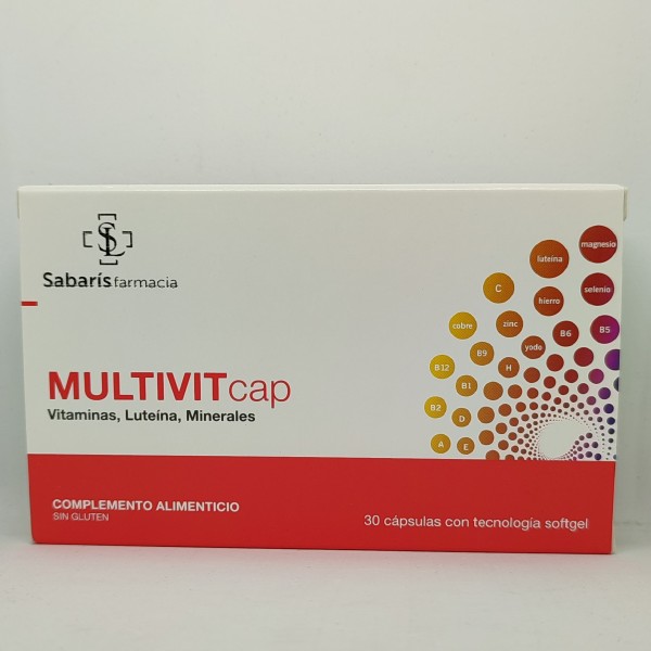 MULTIVIT CAP 30 CAPS SABARIS FARMACIA