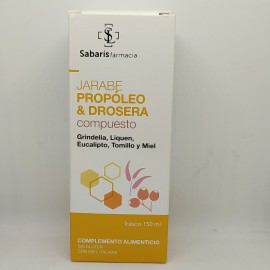 JARABE PROPOLEO&DROSERA 150 ML SABARIS FARMACIA
